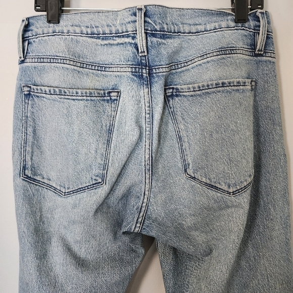 FRAME le Garçon distressed jeans size 27 - Picture 8 of 15